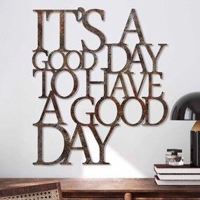 Nástěnná kovová dekorace Have a Good Day vícebarevná