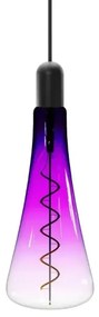 LED Žiarovka FILAMENT SHAPE T110 E27/5W/230V 1800K fialová