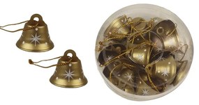 Zvončeky kovové, 12 ks K2917-29
