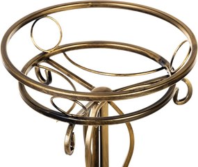 STOJAN NA KVETINÁČ FALA 95X38X38 CM ZLATÁ