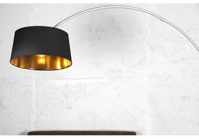 Stojaca lampa 13069 Oblúková Čierna  - Komfort-nábytok