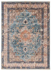 Lalee Kusový koberec Prime 601 Blue Rozmer koberca: 120 x 170 cm