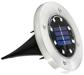 Zabudovateľné vonkajšie solárne svietidlo, 4 ks