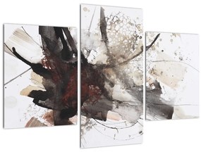 Obraz abstraktné maľby (90x60 cm)
