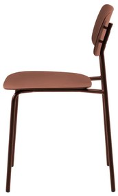 Jedálenské stoličky v súprave v terakotovej farbe 2 ks Kirkland – Unique Furniture