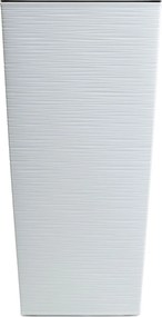 PLASTOVÝ KVETINÁČ PORTO RIFLO 67,5X35X35 CM BIELA