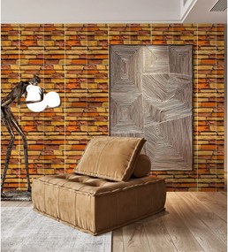 Samolepiace panely v súprave na stenu 6 ks 30x60 cm Brick Wall – SP TREND