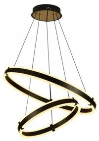 LED Stmievateľný luster na lanku LED/140W/230V 3000-6500K + diaľkové ovládanie