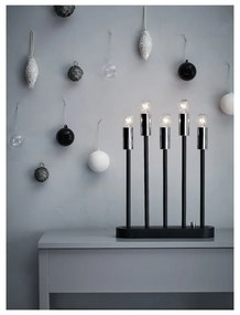 Čierna vianočná svetelná dekorácia Buster – Markslöjd