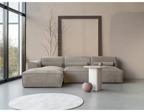 Béžová rohová pohovka (ľavý roh) Flex Felix – Miuform