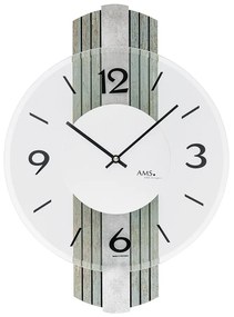 Moderné nástenné hodiny AMS 9677