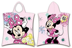 Ružový froté detský župan Minnie - Jerry Fabrics