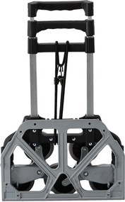 CH Skladací hliníkový prepravný vozík s kolieskami Stew - 35/70 kg