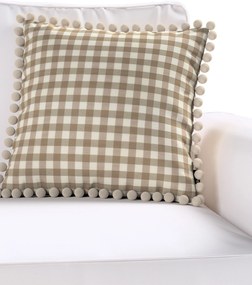Viera s brmbolcami farba produktu béžová látka vzorované