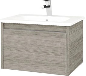 Kúpeľňová skrinka s umývadlom Dřevojas Bono 57x39 cm Cafe umývadlo Euphoria 203436