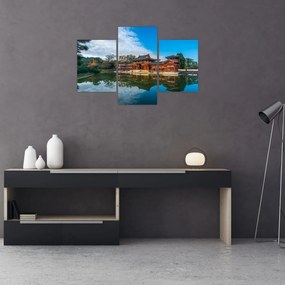 Obraz - Chrám Byodo-in, Japonsko (90x60 cm)
