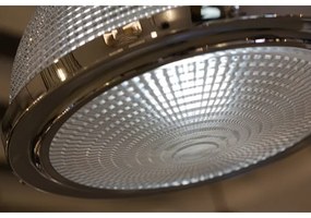 Klausen 111016 - Luster na tyči THOR 1xE27/11W/230V lesklý chróm