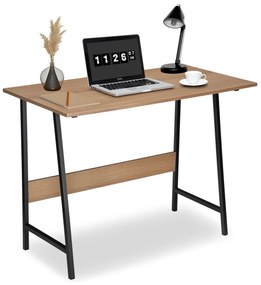 Loftový písací stôl SKAGEN dub moderný