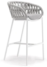 TAHITI barová stolička white