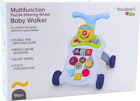 LEAN Toys Interaktívny volant kočíka Svetlá Zvuky