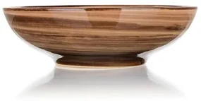 Banquet Tanier hlboký PALAS, 18 cm, hnedá