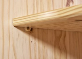 Šatníková skriňa Genf, borovica