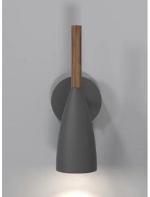 DFTP by Nordlux - Nástenné bodové svietidlo PURE 1xGU10/8W/230V šedá