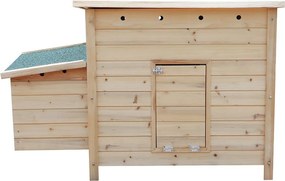 Kurník Avenberg RUFUS 123 x 70 x 81 cm hnedý