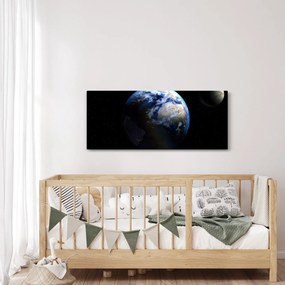 Obraz planéty Zem (120x50 cm)