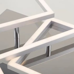 LED stropné svietidlo LED/42W/230V 3000K matný chróm