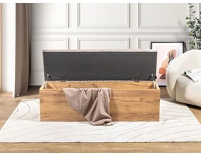 Lavica v béžovej a prírodnej farbe Oceane – Bobochic Paris