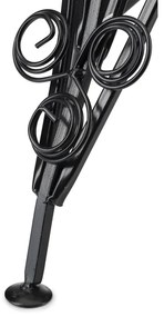 Stojan na kvety 47x43 cm čierna