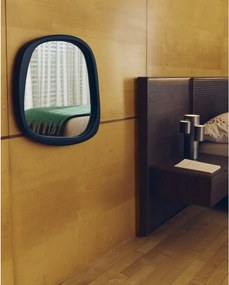 Nástenné zrkadlo s dreveným rámom 45,5x47 cm Alura – Kave Home