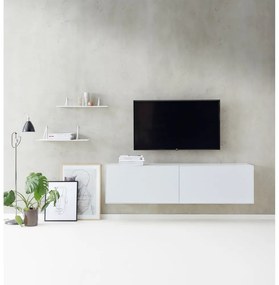 Biela TV komoda Edge by Hammel