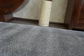 Koberec kruh DISCRETION sivý