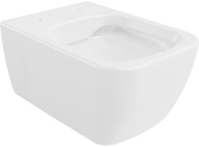 Mexen MARGO Rimless, závesná wc misa, 51 x 35 cm, biela, 3342XX00