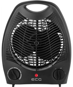 ECG TV 3030 Heat R Black teplovzdušný ventilátor