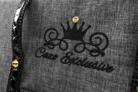 Prepravná kabelka pre psa Noir Exclusive 30×40×24 cm