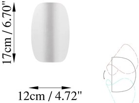Nástěnná LED lampa Heybe chrom