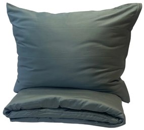 Obliečky bavlnený satén exclusive Modern zelené 200x140cm+90x70cm TiaHome