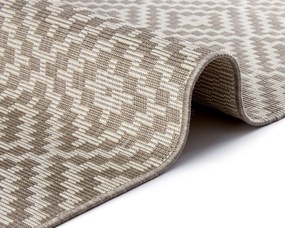 Mujkoberec Original, Kusový koberec Mojkoberec Original Mia 103521 Taupe – na von aj na doma, 160x230, hnedá, chodba / predsieň