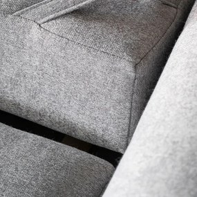 Rozkladacia rohová pohovka LARDE, petrolejová Varianta: Ľavý roh