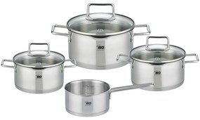 Elo 72404 4-dielna súprava nehrdz. hrncov Smart Steam