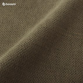 Zelená čalúnená dvojlôžková posteľ s úložným priestorom s roštom 200x200 cm Lupine – Micadoni