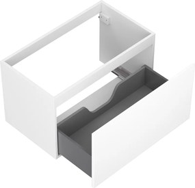 Mexen Orio, kúpeľňová skrinka 80 cm, 1 zásuvka, biela matná, 91A10-08047-1-BF01