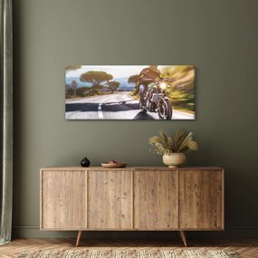 Obraz - Motorkár (120x50 cm)