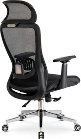 Kancelárske kreslo ergonomické otočné OHIO čierne
