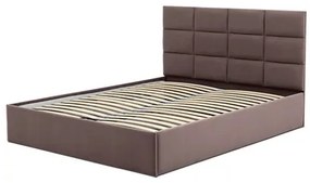 Čalúnená posteľ TORES bez matraca rozmer 160x200 cm Kakao