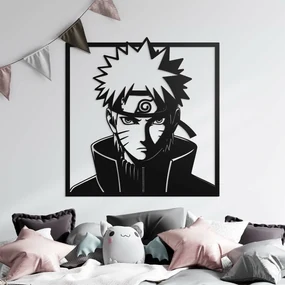DUBLEZ | Drevený obraz - Naruto