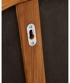 Nástenné zrkadlo s dreveným rámom 45x95 cm Magda – Kave Home